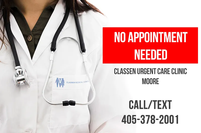 urgent care doctor moore